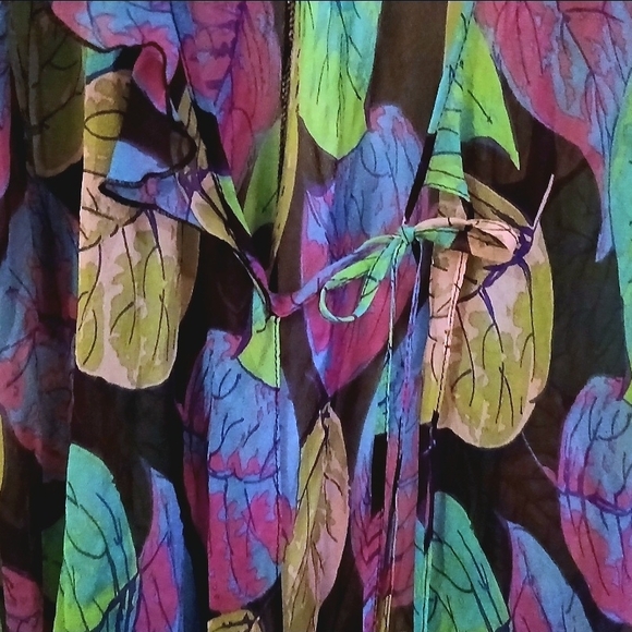 Vintage 90s BETSEY JOHSON Wrap Dress - Picture 3 of 7